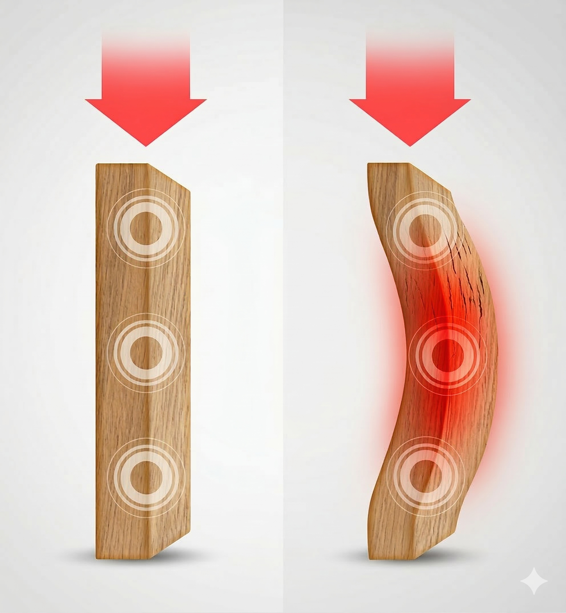 구조적 정렬 상태에 따른 교통사고 충격 흡수 차이 비교